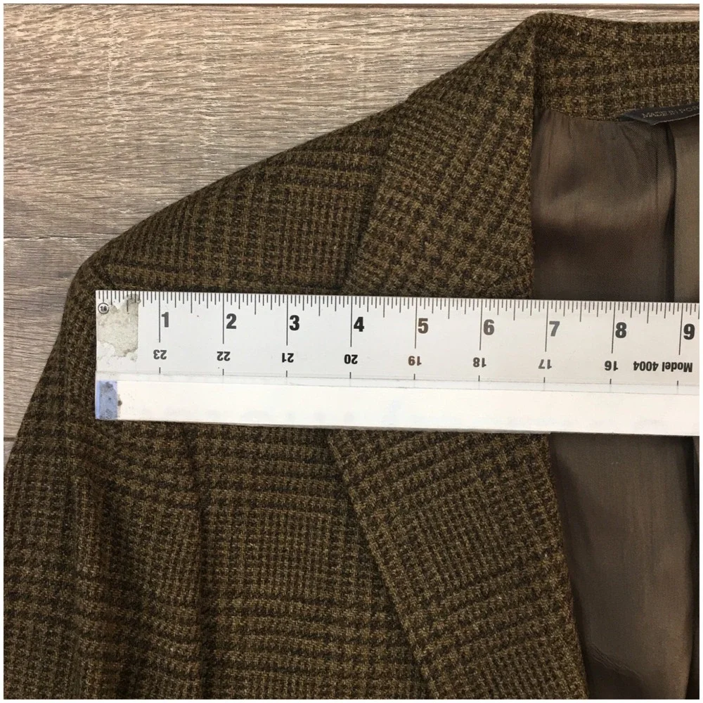 VINTAGE BANANA REPUBLIC Mens Tweed Blazer Sport Coat Casual Jacket Size 38R Suit